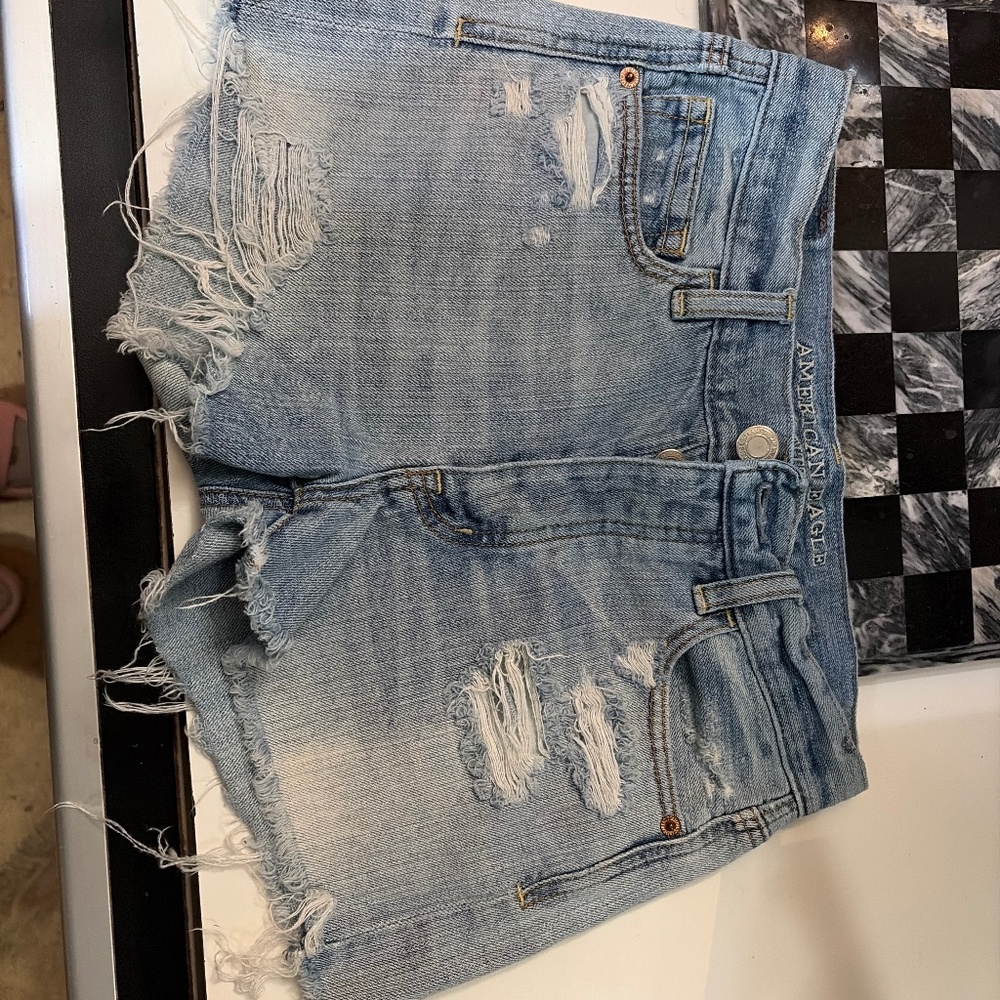 American eagle womans jean shorts